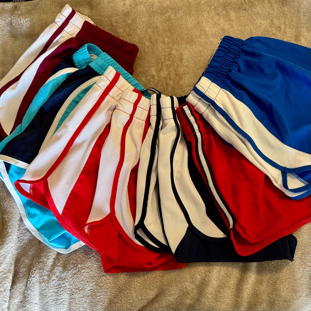 Athletic Shorts Nike + UA - 6 pairs!